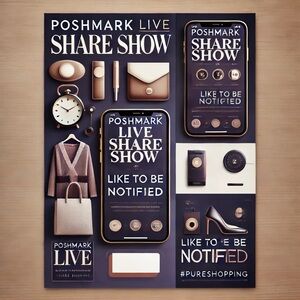 Poshmark Live Share Show Poster